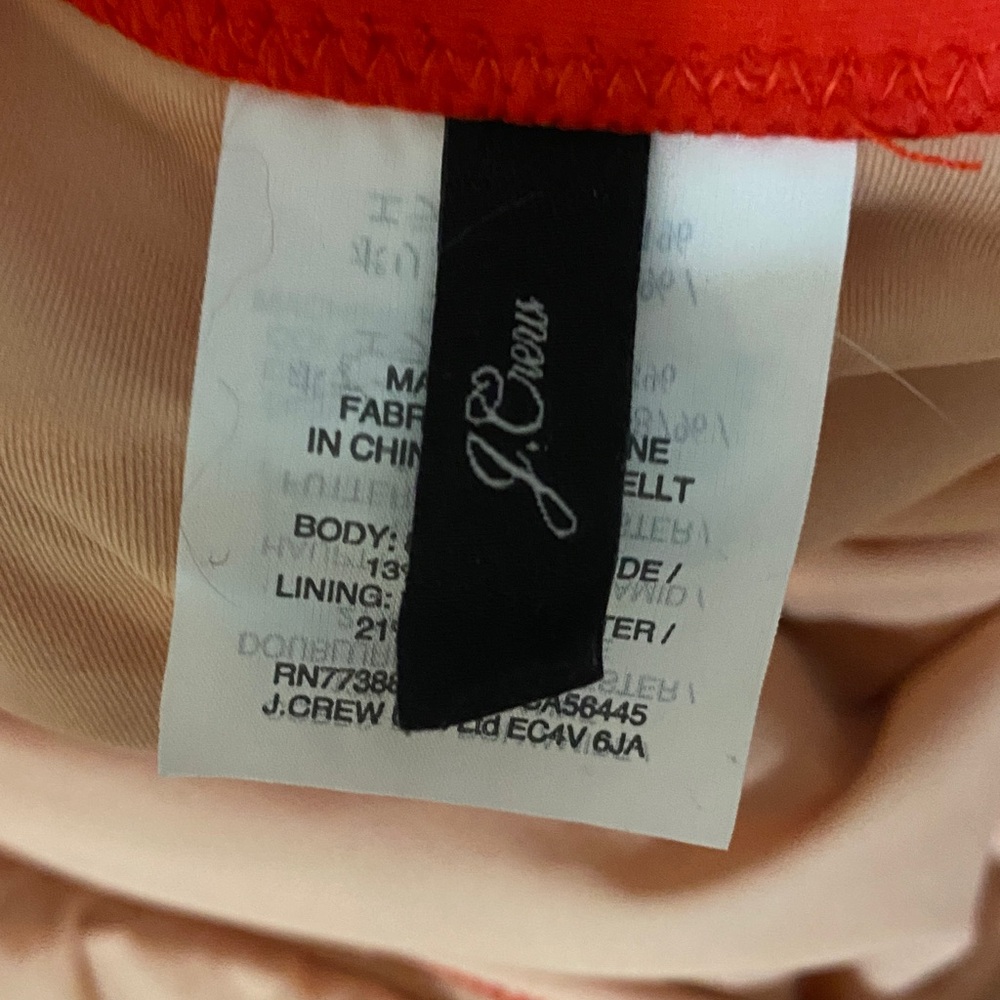 J Crew Cherry 🍒 Red Ruffled Swimsuit - Picture 4 of 6